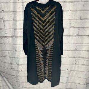 Embellished Duster Cardigan